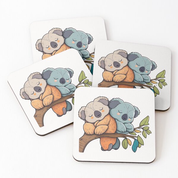 Item preview, Cute cartoon koala designed and sold by Stickermagician.