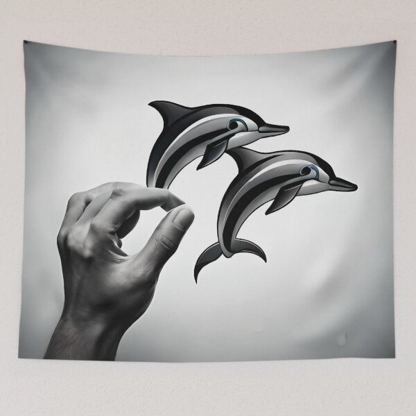 Item preview, Catch the dolphins  designed and sold by DZ Loumatti.