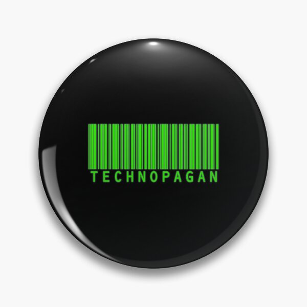 Item preview, Technopagan Barcode Cybermagick designed and sold by Gogmagosh.