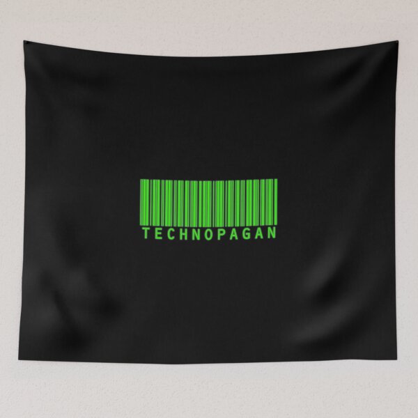 Item preview, Technopagan Barcode Cybermagick designed and sold by Gogmagosh.