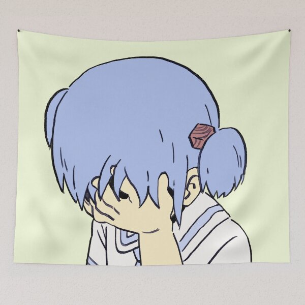 Item preview, I draw the facepalm mio meme / funny nichijou designed and sold by RansRoom.