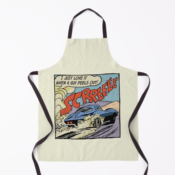 Item preview, peel out car comic panel designed and sold by candc-retro.