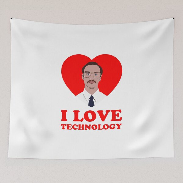 Item preview, Kip Dynamite I love technology, Napoleon Dynamite designed and sold by cooler-than-you.