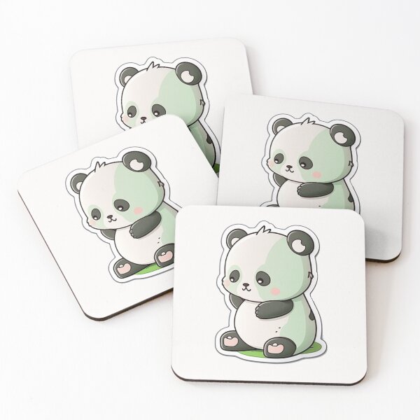 Item preview, Cute cartoon panda designed and sold by Stickermagician.