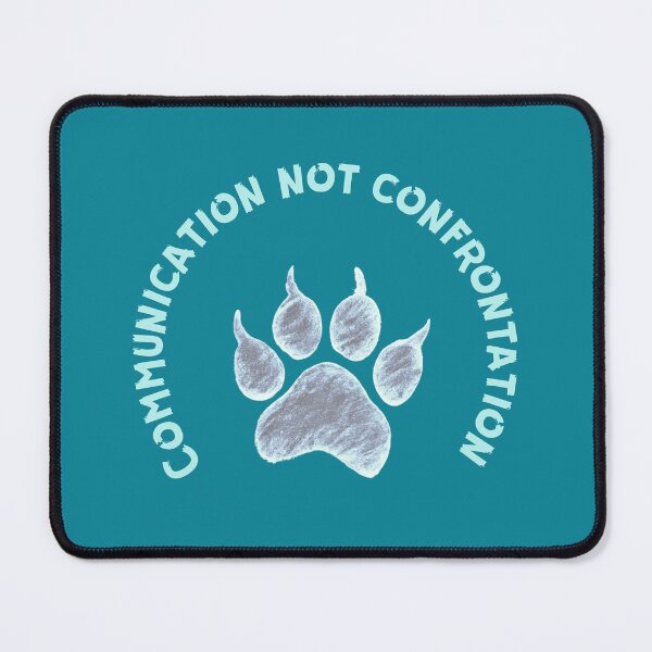 Item preview, Dogs - communication not confrontation designed and sold by kookycomet.