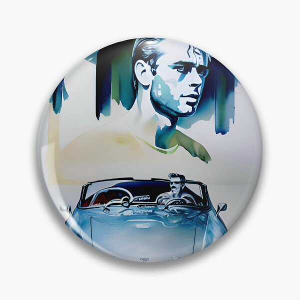 Item preview, Superstar Actor. Porsche 550 Digital Painting From WallsOfFame.com.au designed and sold by WallsOfFameAust.