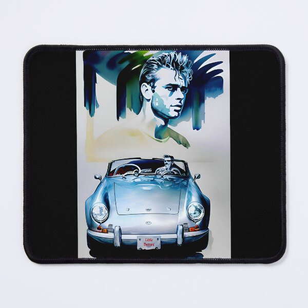 Item preview, Superstar Actor. Porsche 550 Digital Painting From WallsOfFame.com.au designed and sold by WallsOfFameAust.