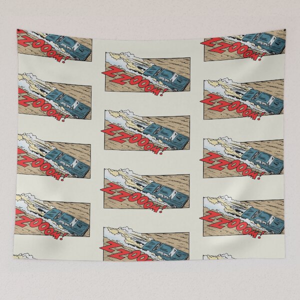 Item preview, zzooom car comic panel designed and sold by candc-retro.