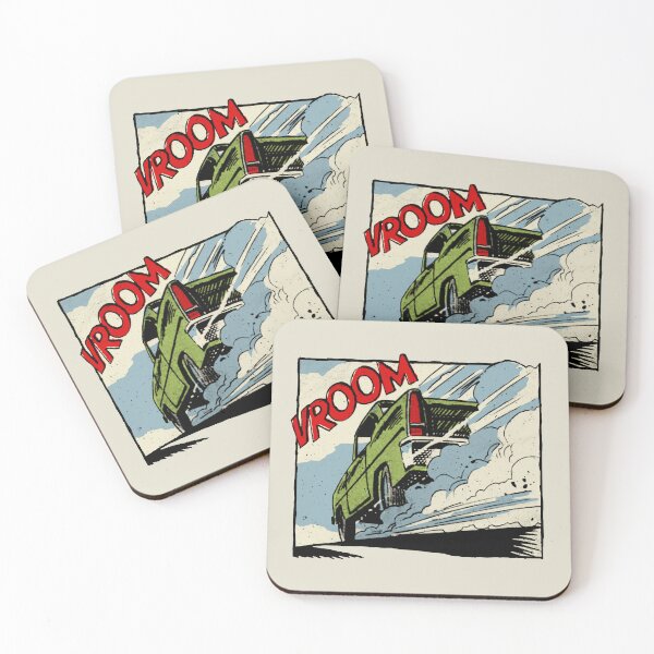 Item preview, vroom car comic panel designed and sold by candc-retro.