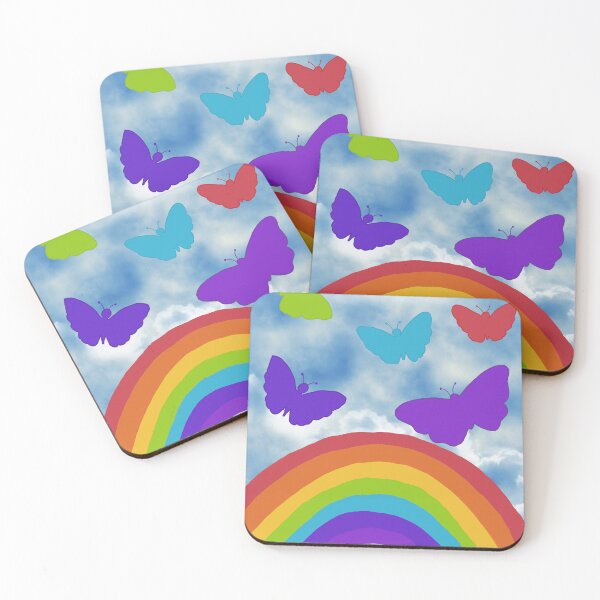 Item preview, heather rainbow butterfly designed and sold by shaunmk.
