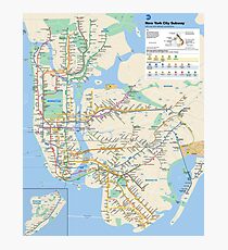 New York City Subway Photographic Print