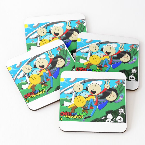 Item preview, Chris the Stick Adventures - key art 2021 designed and sold by JovialEclipse.