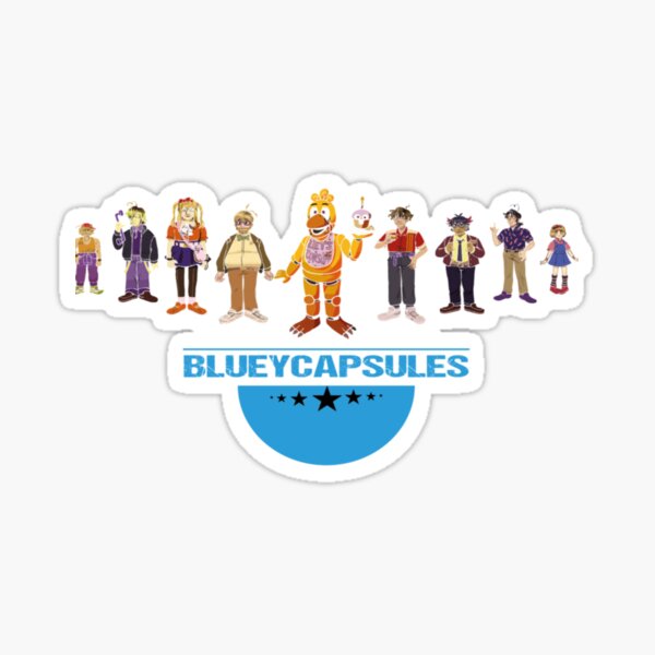 Blueycapsules Fnaf Stickers for Sale