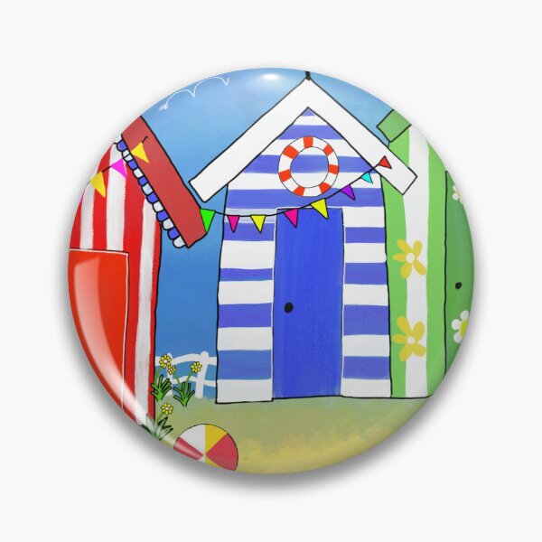 Item preview, summer stripey huts designed and sold by shaunmk.