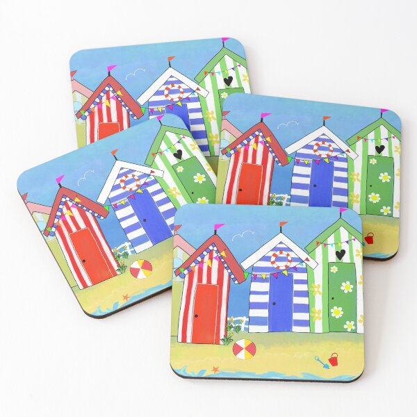 Item preview, summer stripey huts designed and sold by shaunmk.