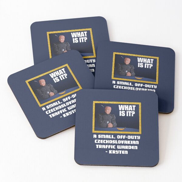 Item preview, What Is It?…Kryten (on Navy) designed and sold by epinkb.