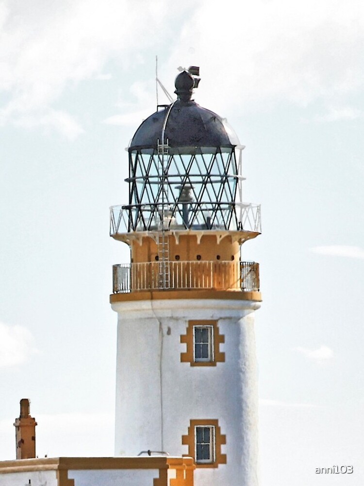 Artwork view, Lighthouse at Neast Point, Isle of Skye, Scotland designed and sold by anni103