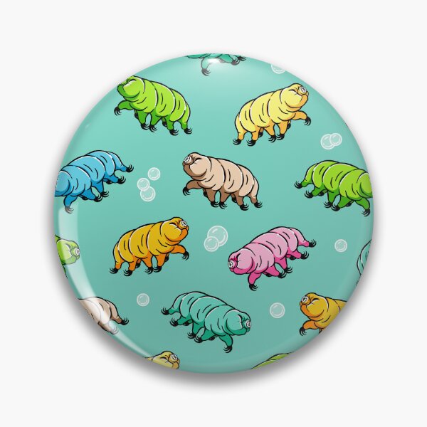 Item preview, Extremely Colourful Tardigrade Pattern designed and sold by sirwatson.