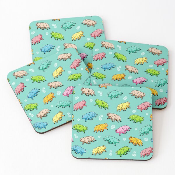 Item preview, Extremely Colourful Tardigrade Pattern designed and sold by sirwatson.