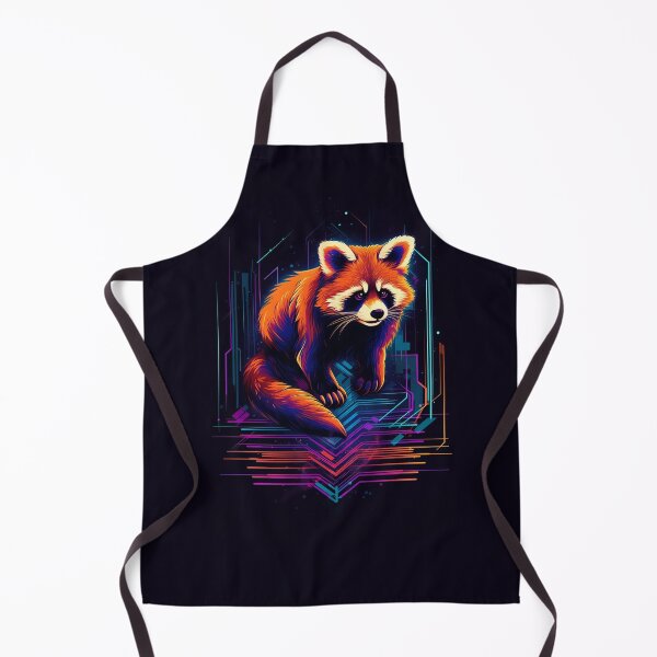 Item preview, Retrowave red panda vintage neon Old school red panda designed and sold by MDCGraphics.