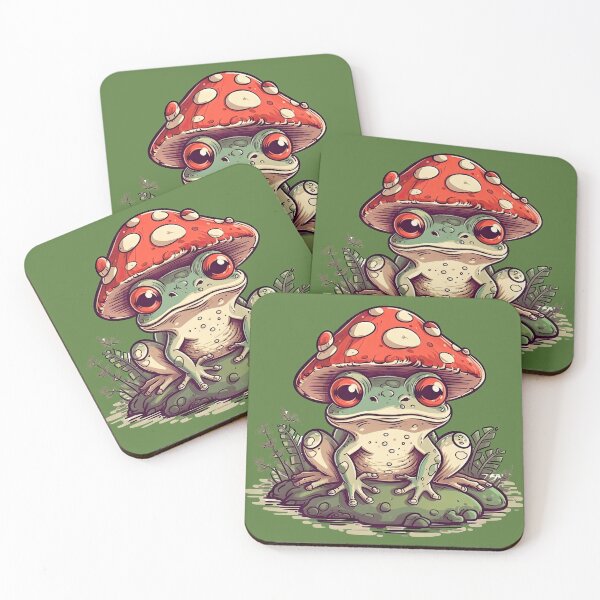 Item preview, Mutant frog mushroom designed and sold by M4uryArt5.