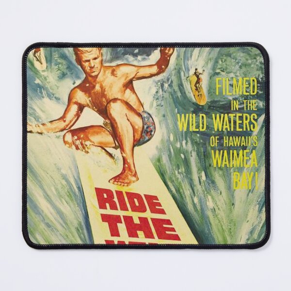 Item preview, Ride The Wild Surf Poster designed and sold by DukeGroovy.