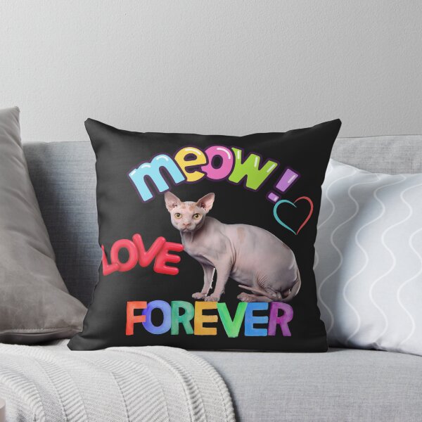 Item preview, MEOW! LOVE FOREVER designed and sold by Kezmich Works.