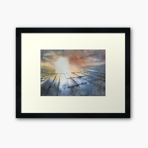 Somerset Flood Framed Art Print