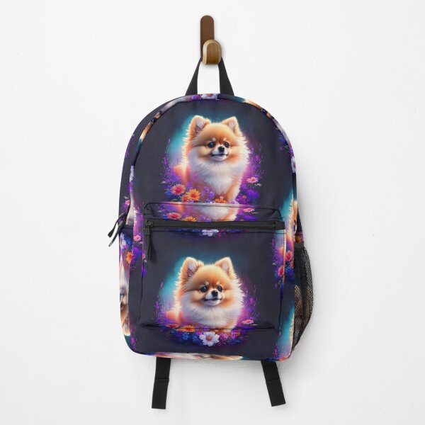 Item preview, Pomerian dogs and flowers design designed and sold by Warih.