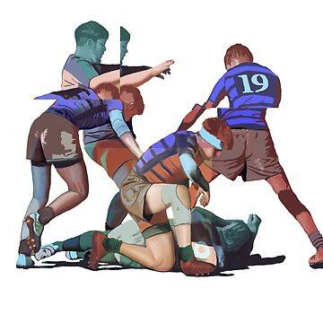Artwork thumbnail, Rugby Ruck & Roll_sf by nexgraff