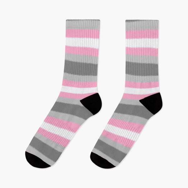 Aperçu de l'œuvre Scratchy Demigirl Pride Flag créée et vendue par Sum-Thangs.
