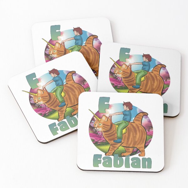 Item preview, Adventures of Fabian and his caticorn designed and sold by Lubellebubble20.