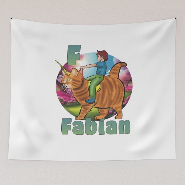 Item preview, Adventures of Fabian and his caticorn designed and sold by Lubellebubble20.