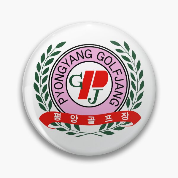 Item preview, Pyongyang Golf Club Crest Pyongyang Golf Course North Korea designed and sold by Onodera.