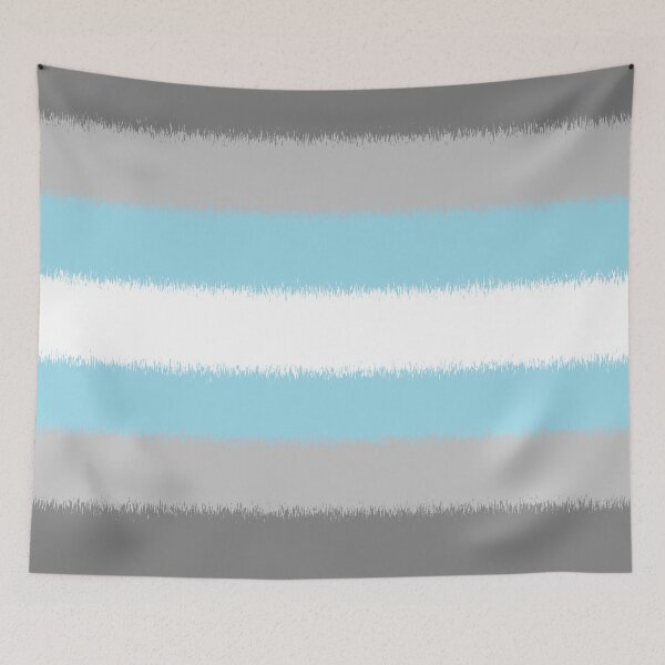 Aperçu de l'œuvre Scratchy Demiboy Pride Flag créée et vendue par Sum-Thangs.