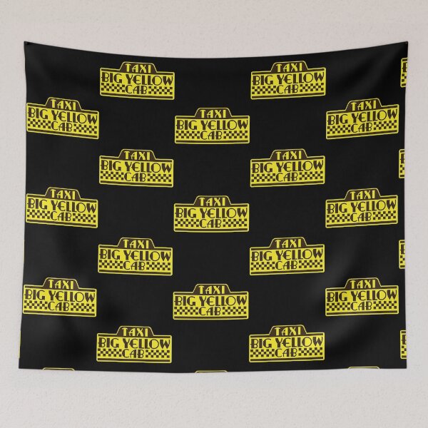 Item preview, Big Yellow Cab (Brown) designed and sold by OlliWilsonArtis.