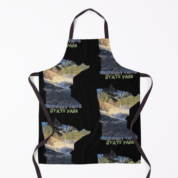 Item preview, Minnesota State Outline - Gooseberry Falls State Park designed and sold by gorff.