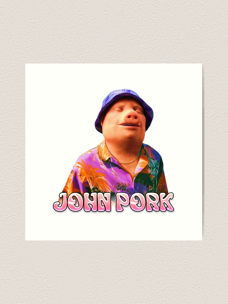 RIP John Pork Art Print for Sale by wheezyprint