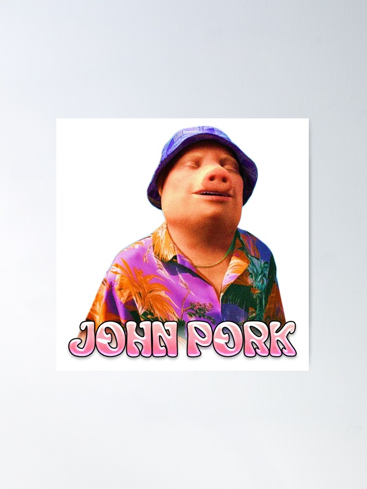 RIP John Pork Sticker for Sale by wheezyprint