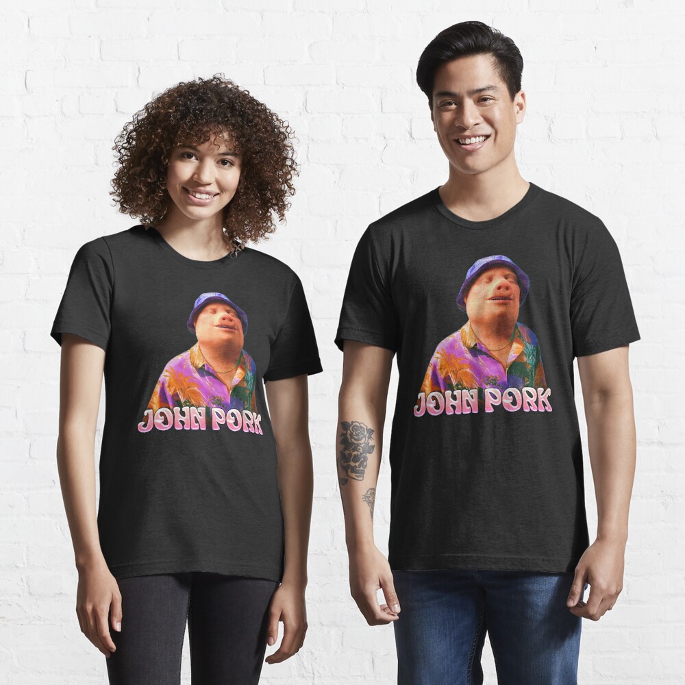 Funny trending john pork is calling design  Essential T-Shirt for Sale by  boujidi