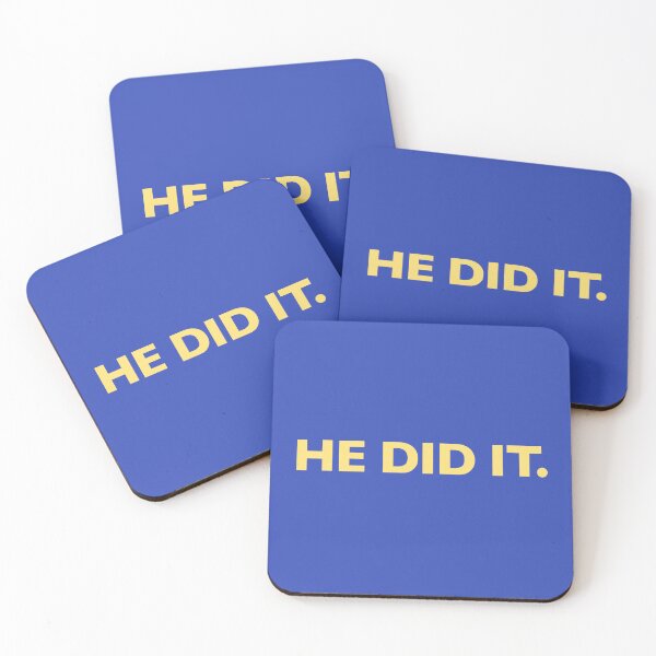 Item preview, HE DID IT. designed and sold by Kaisy Koin.