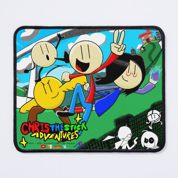 Item preview, Chris the Stick Adventures - key art 2021 designed and sold by JovialEclipse.