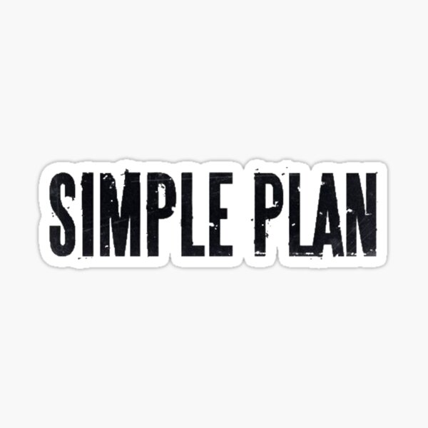 Artikel-Vorschau von Simple Plan , designt und verkauft von Courtney Jayde.