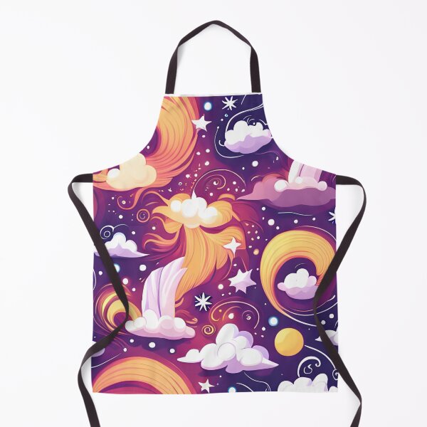 Item preview, Whimsical Magic Cloud Seamless Pattern designed and sold by WitchyWare.