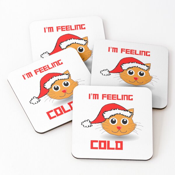 Item preview, I'M FEELING COLD - Funny cat designed and sold by drawing-valley.