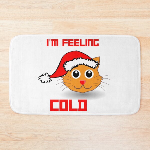 Item preview, I'M FEELING COLD - Funny cat designed and sold by drawing-valley.