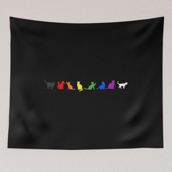 Item preview, Cats Allies. LGBTQ Ally Pride designed and sold by Subtle Pride Shop.