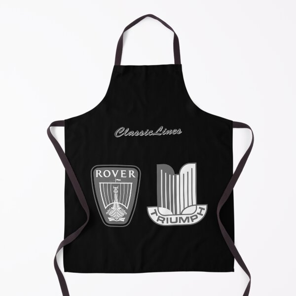 Item preview, ClassicLines: Vintage Car Logos: Rover and Triumph... designed and sold by CMYmerch.