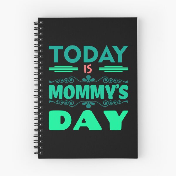 Item preview, Today is Mommy's Day – Mother’s Day t-shirt design - Sticker redbubble designed and sold by bluehatgraphics.