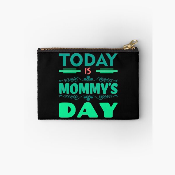 Item preview, Today is Mommy's Day – Mother’s Day t-shirt design - Sticker redbubble designed and sold by bluehatgraphics.